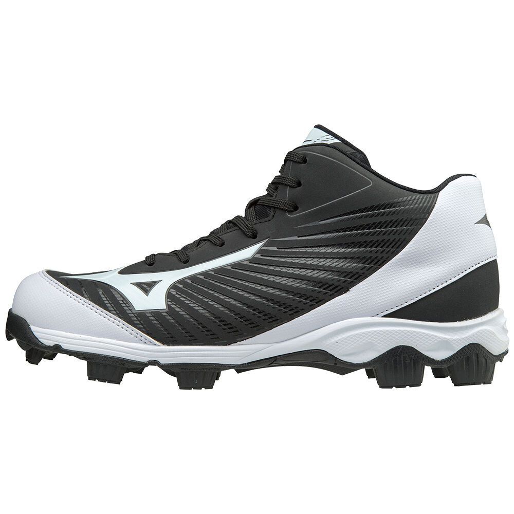 Adidasi Alergare Mizuno 9-spike Adv Fra 9mid Barbati Negrii Albi | DFOIRT937