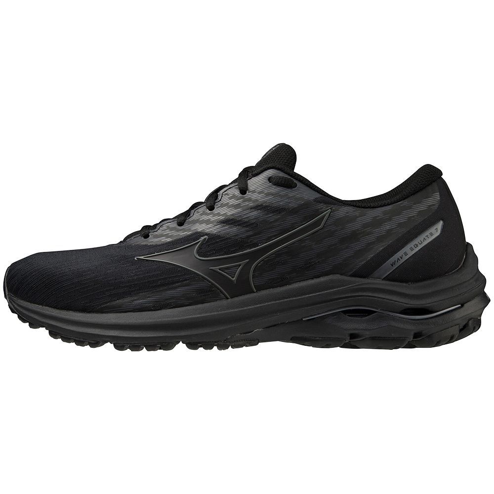 Adidasi Alergare Mizuno Wave Equate 7 Barbati Negrii Metal Gri | FYQWAR325