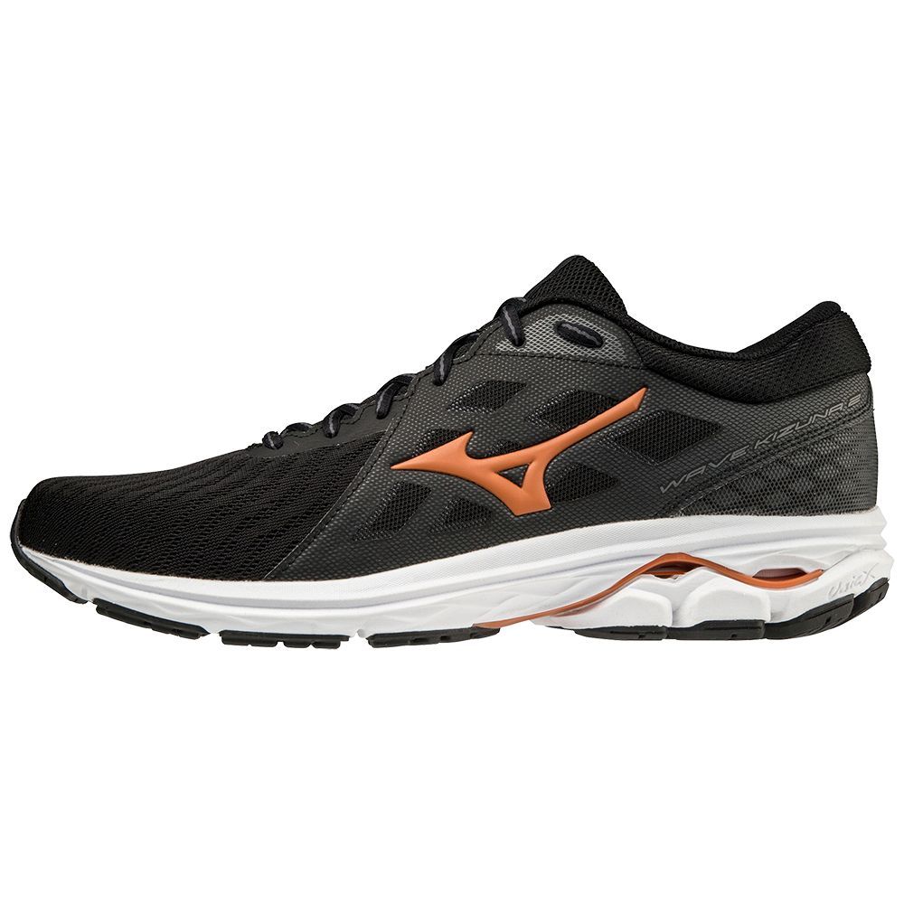 Adidasi Alergare Mizuno Wave Kizuna 2 Barbati Negrii | XEAMJB857
