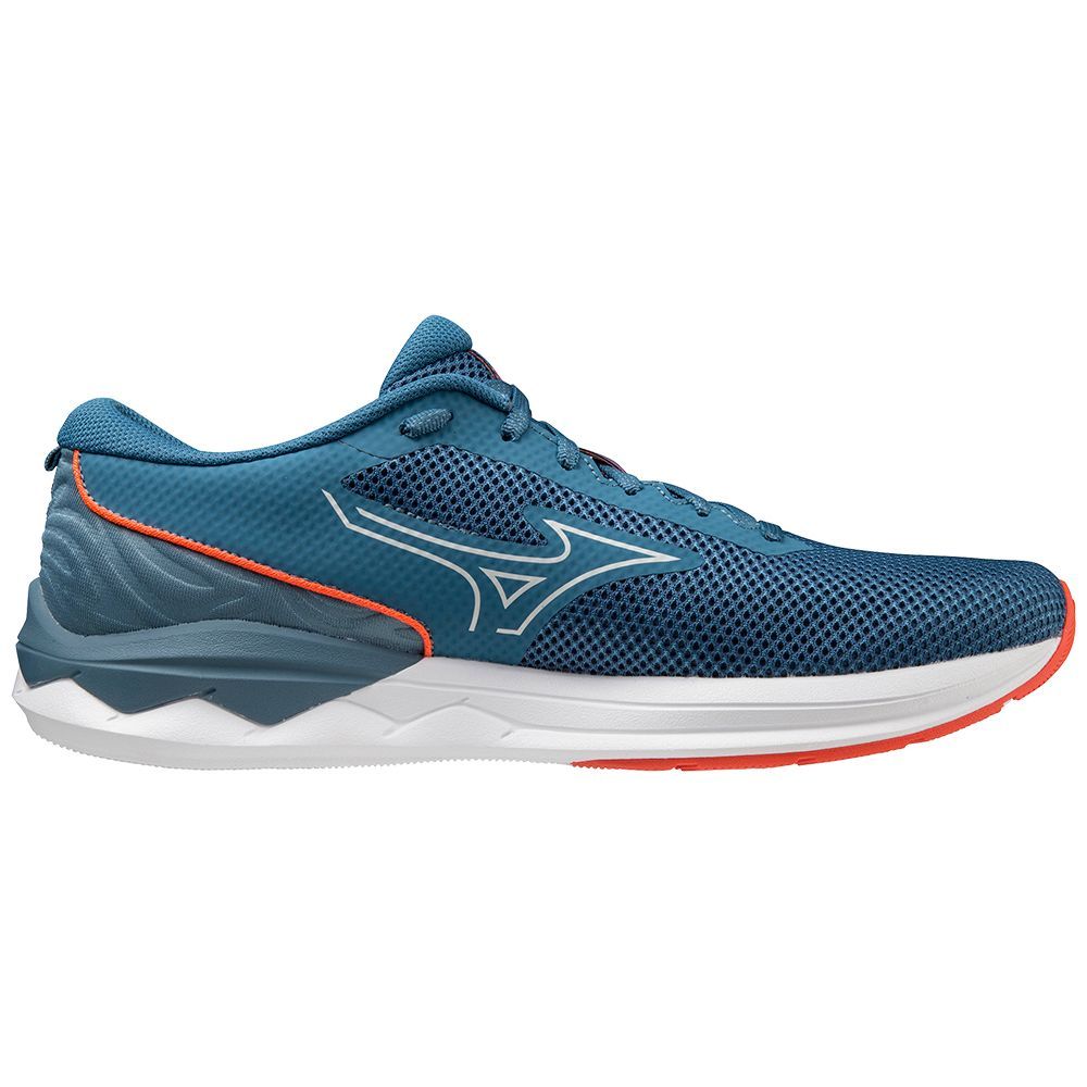 Adidasi Alergare Mizuno Wave Revolt 3 Barbati Albastri | ICAFUJ394