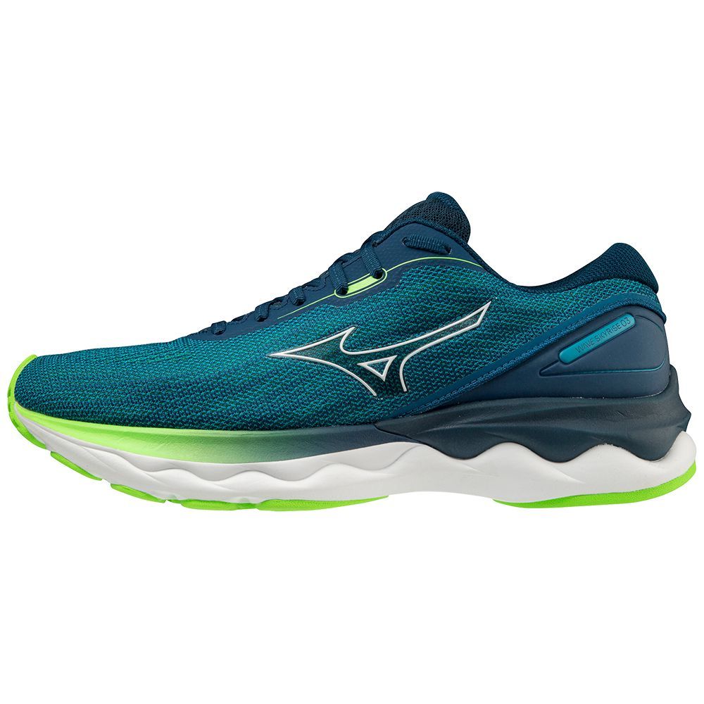 Adidasi Alergare Mizuno Wave Skyrise 3 Barbati Albastri | BUGKWC387