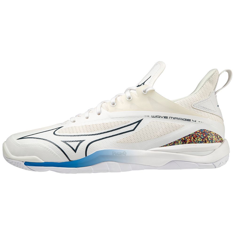 Adidasi Handbal Mizuno Wave Mirage 4 Barbati Albi | HUKBNE876