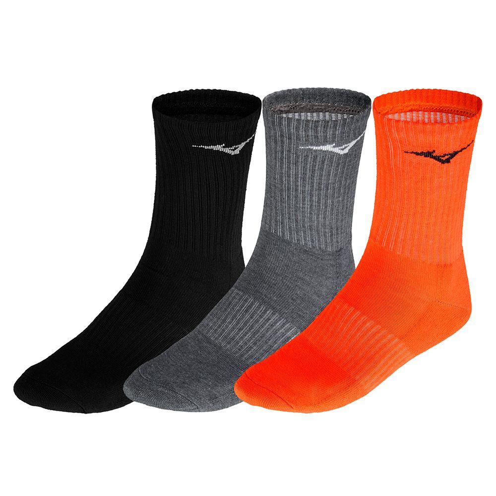 Adidasi Mizuno Training 3p Socks Barbati Negrii | KTBIDY853