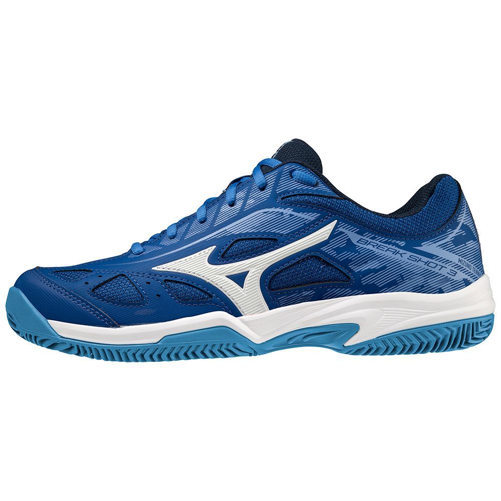 Adidasi Tenis Mizuno Breakshot 3 Cc Barbati Albastri | MBJDQI974