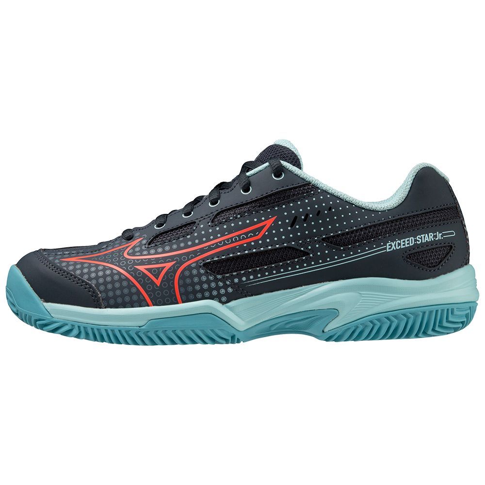 Adidasi Tenis Mizuno Exceed Star Jr. Cc Barbati Albastri Turcoaz | SJIODV285