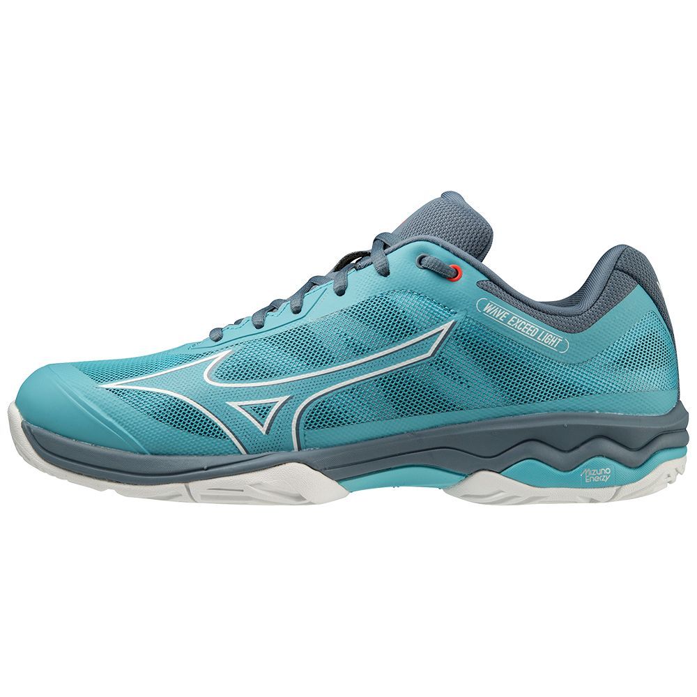 Adidasi Tenis Mizuno Wave Exceed Light Ac Barbati Albi | KZHVJR651