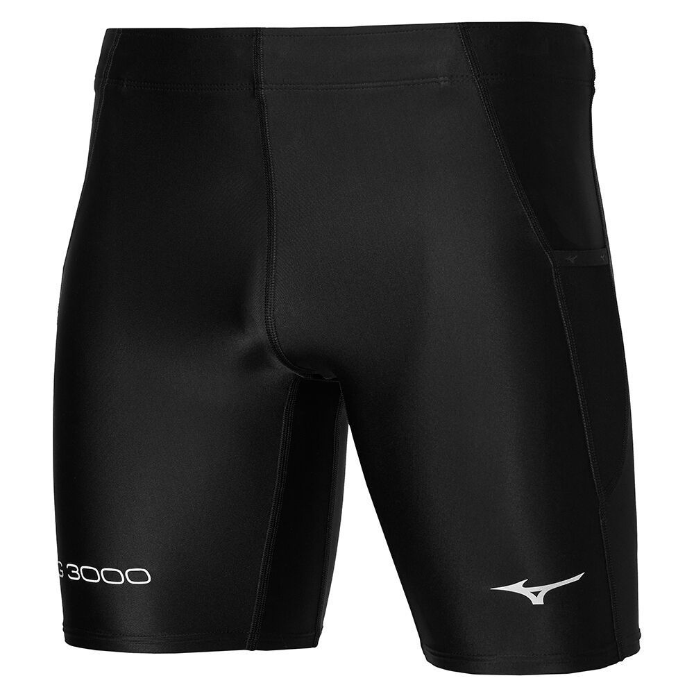 Colanți De Alergare Mizuno Bg3000 Mid Barbati Negrii | LJZOCV413