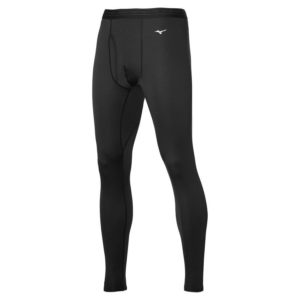 Colanți De Alergare Mizuno Midweight Long Barbati Negrii | AFDHSQ857