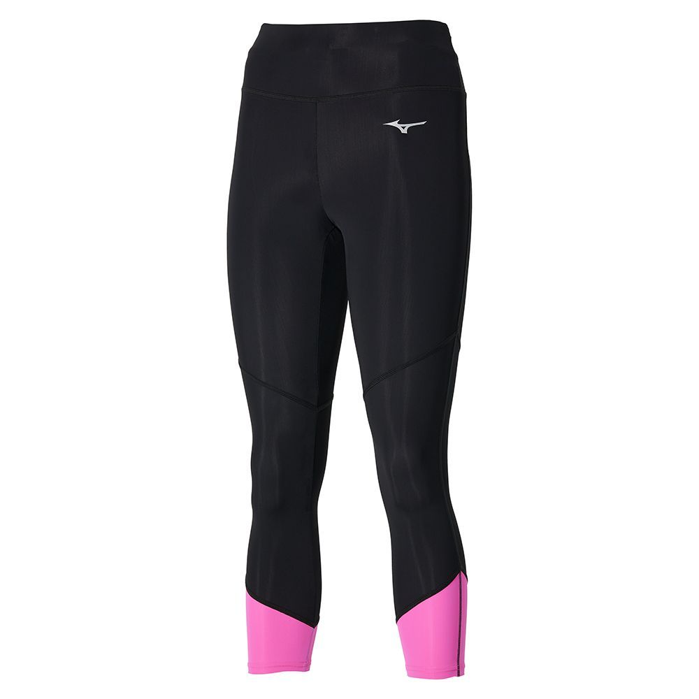 Colanti Mizuno Impulse Core 3/4 Dama Negrii Roz | VUJGAX809