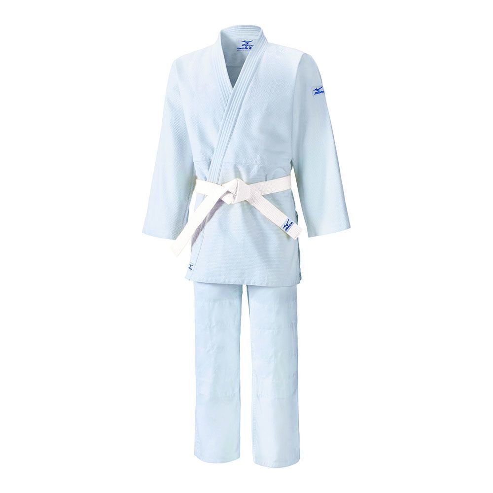 Echipament Sportiv Mizuno Kodomo Belt Jr Barbati Albi | RHSEZG714