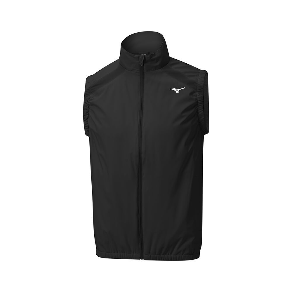 Geaca Mizuno Breath Thermo Move Tech Gilet Barbati Negrii | DSQZPO039