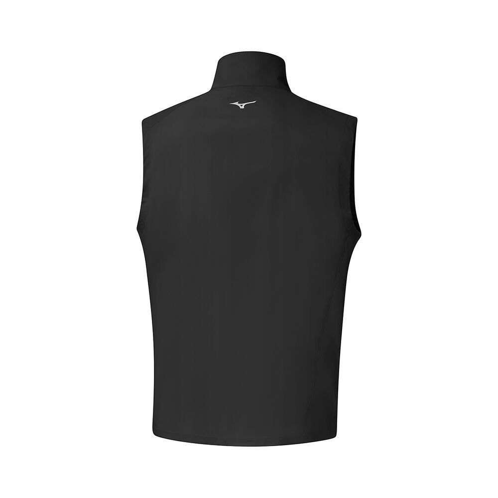 Geaca Mizuno Mt Drizzle Vest Barbati Gri Inchis Negrii | RZEJAO834