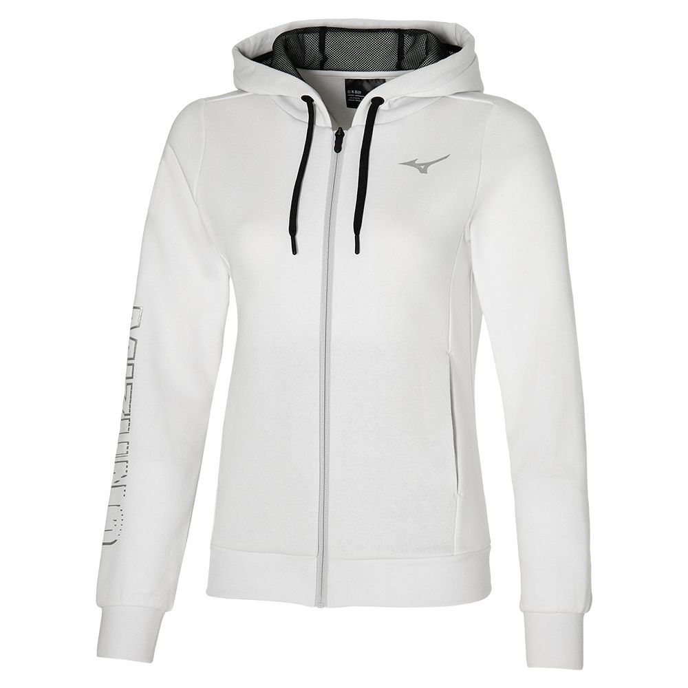 Geaca Mizuno Sweat Dama Albi | WLUCDX789