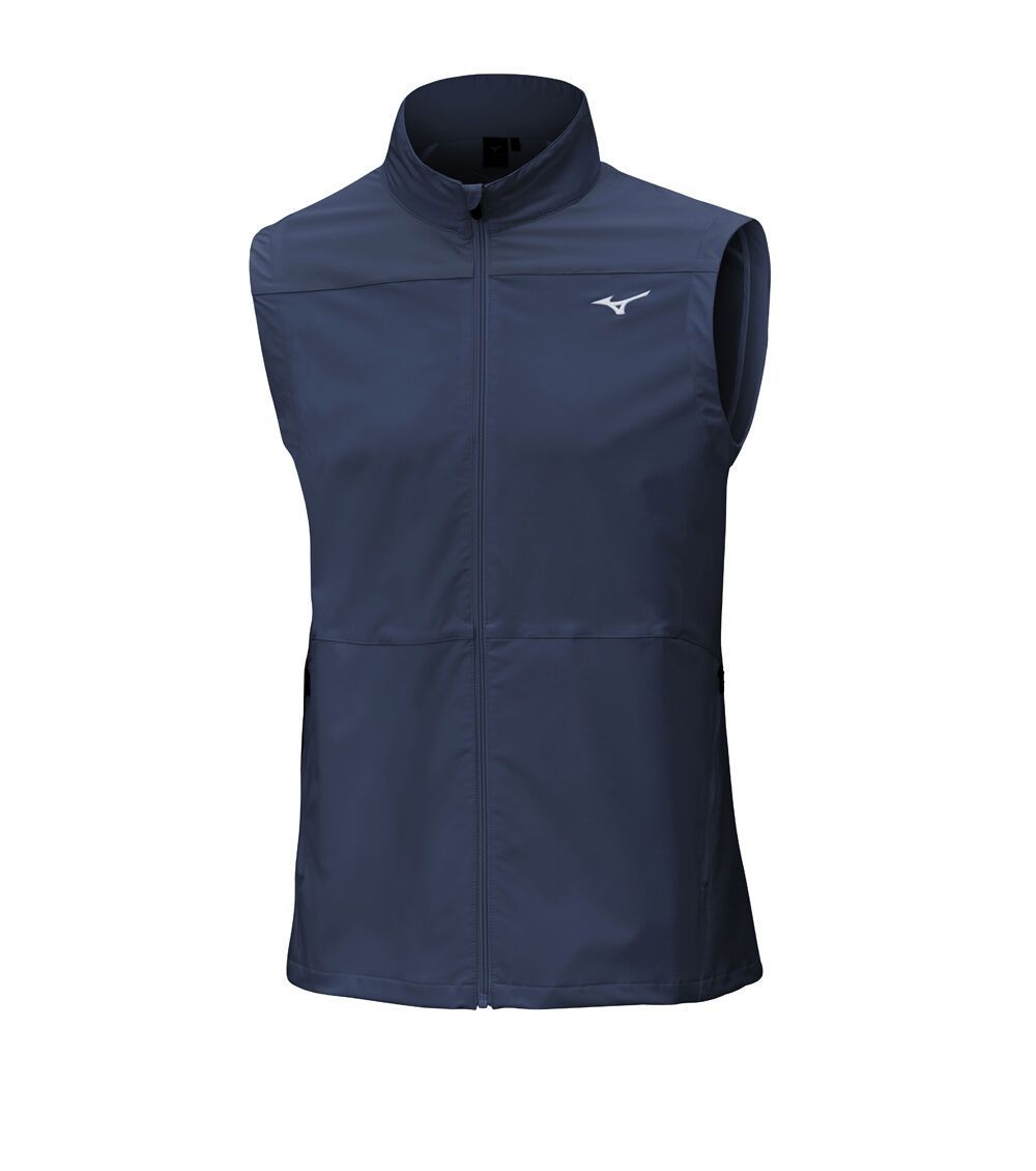 Geaca Mizuno Windlite Gillet Barbati Albastri | VQKUSN941