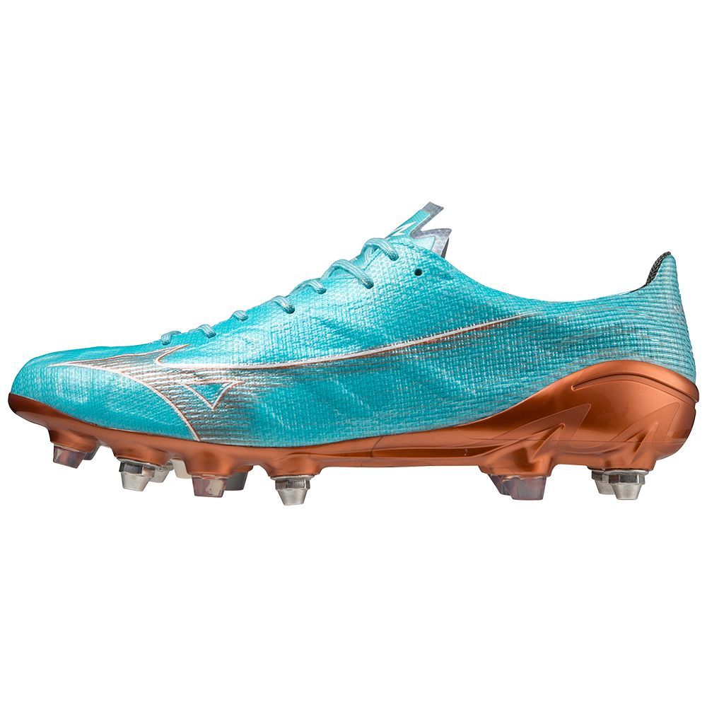 Ghete Fotbal Mizuno A Japan Mix Barbati Albastri | TNDKJE847