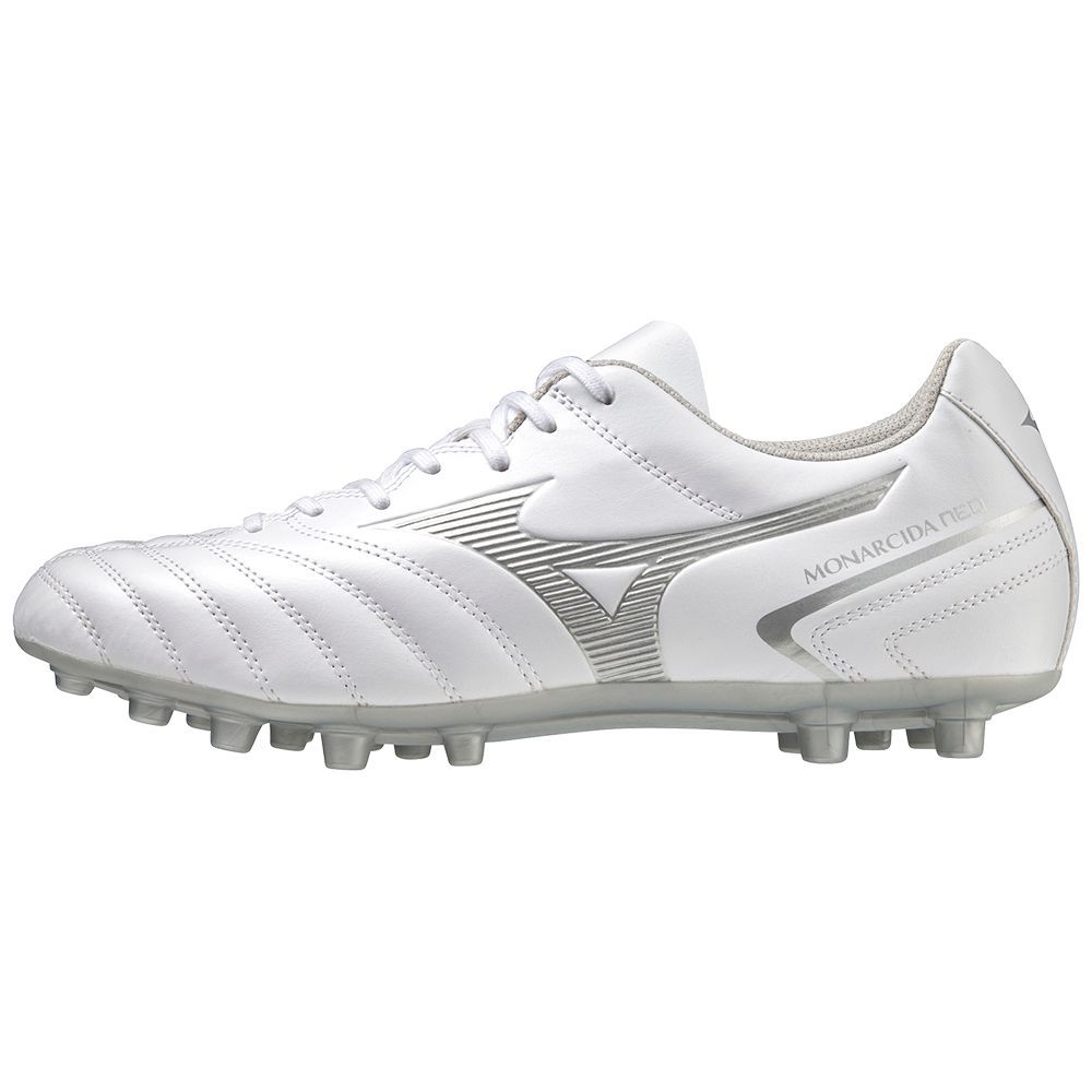 Ghete Fotbal Mizuno Monarcida Neo Ii Select Ag Barbati Albi | RYQZTW590