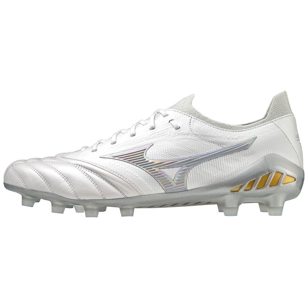 Ghete Fotbal Mizuno Morelia Neo Iii Japan Barbati Albi | MJTZDI175