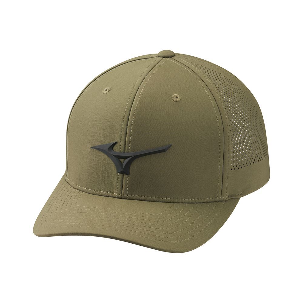 Headwear Mizuno Tour Ventilation Adjustable Dama Masline Verzi Inchis | GVDHLE295