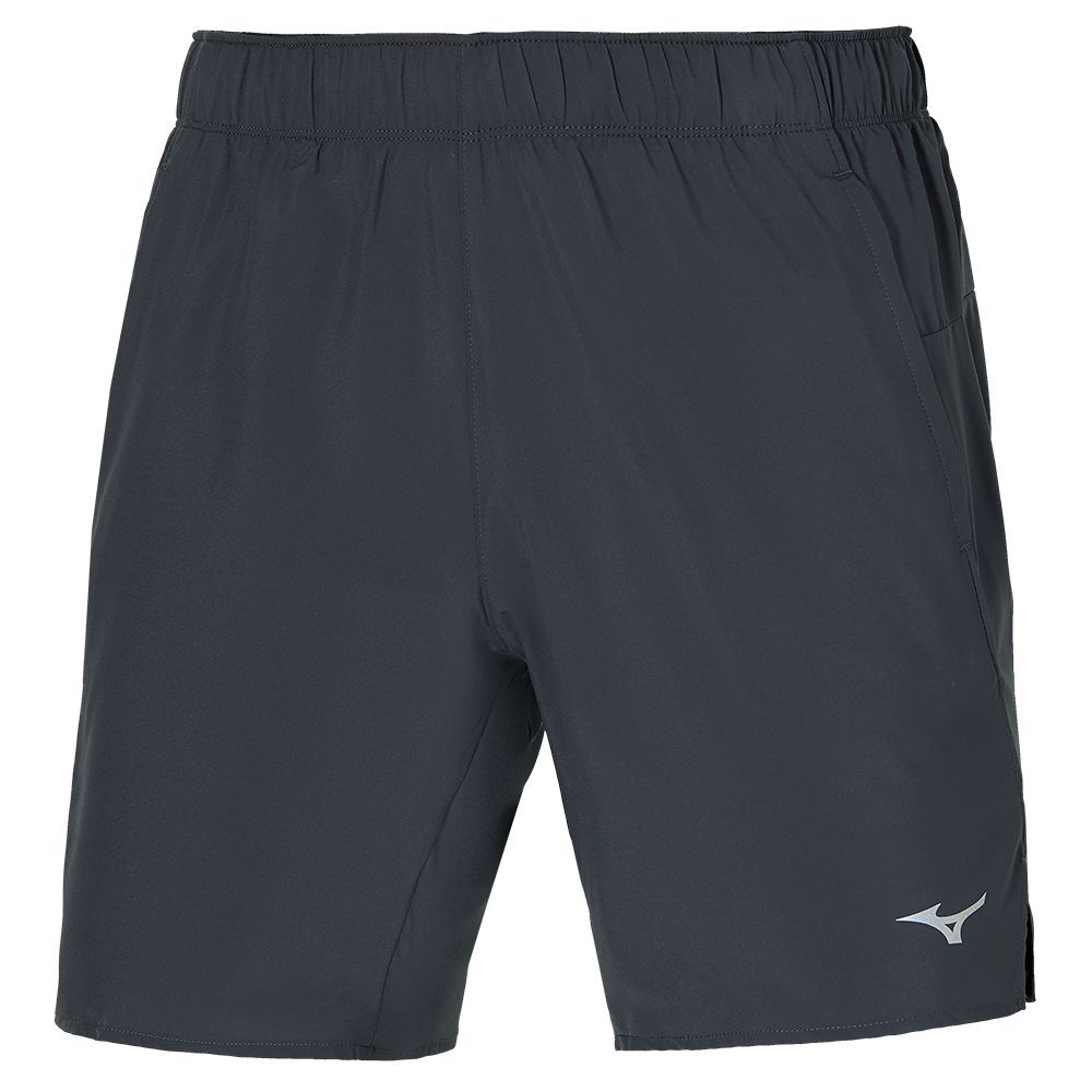 Pantaloni Scurti Mizuno Core 7.5 2in1 Barbati Negrii | RIQLVS740