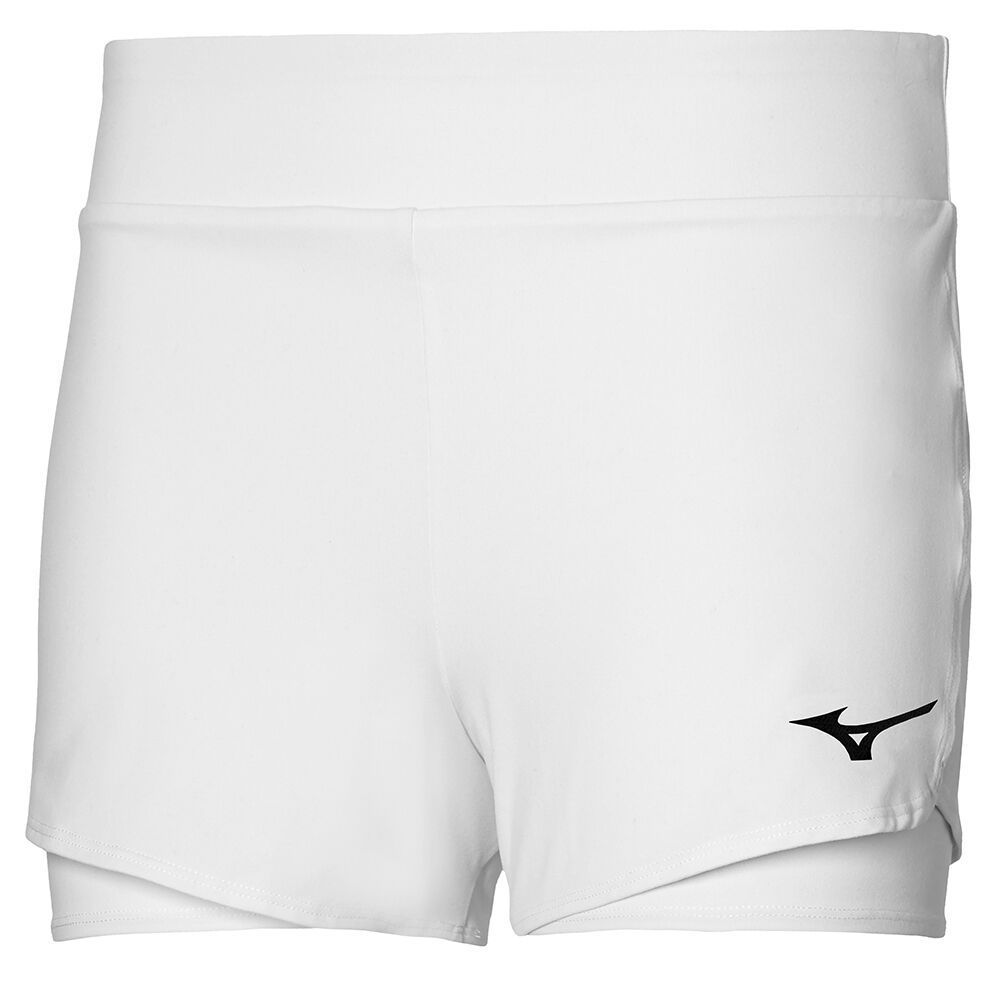 Pantaloni Scurti Mizuno Flex Dama Albi | FCIJQX197