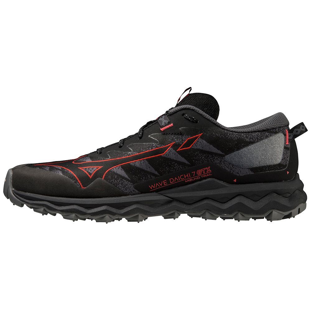 Pantofi Alergare Trail Mizuno Wave Daichi 7 Gtx Barbati Negrii | MHZYPX680