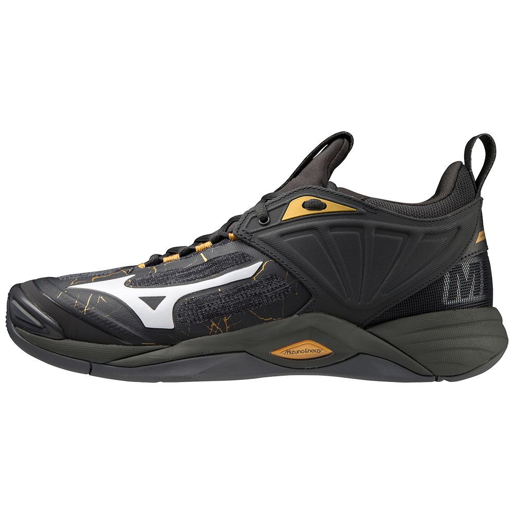Pantofi Volei Mizuno Wave Momentum 2 Barbati Negrii | CSQIUB207