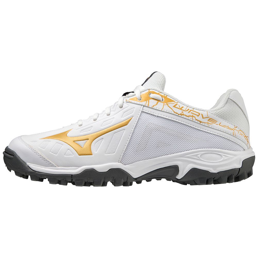 Patine Hochei Mizuno Wave Lynx Barbati Albi | QJCBDX597