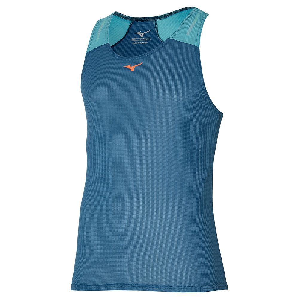 Topuri Mizuno Dryaeroflow Tank Barbati Albastri | CXONID564