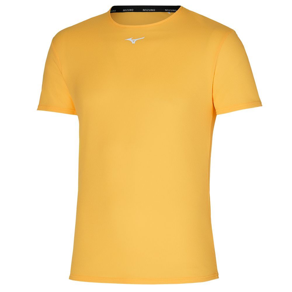 Topuri Mizuno Dryaeroflow Tee Barbati Albi | GNBIZS062