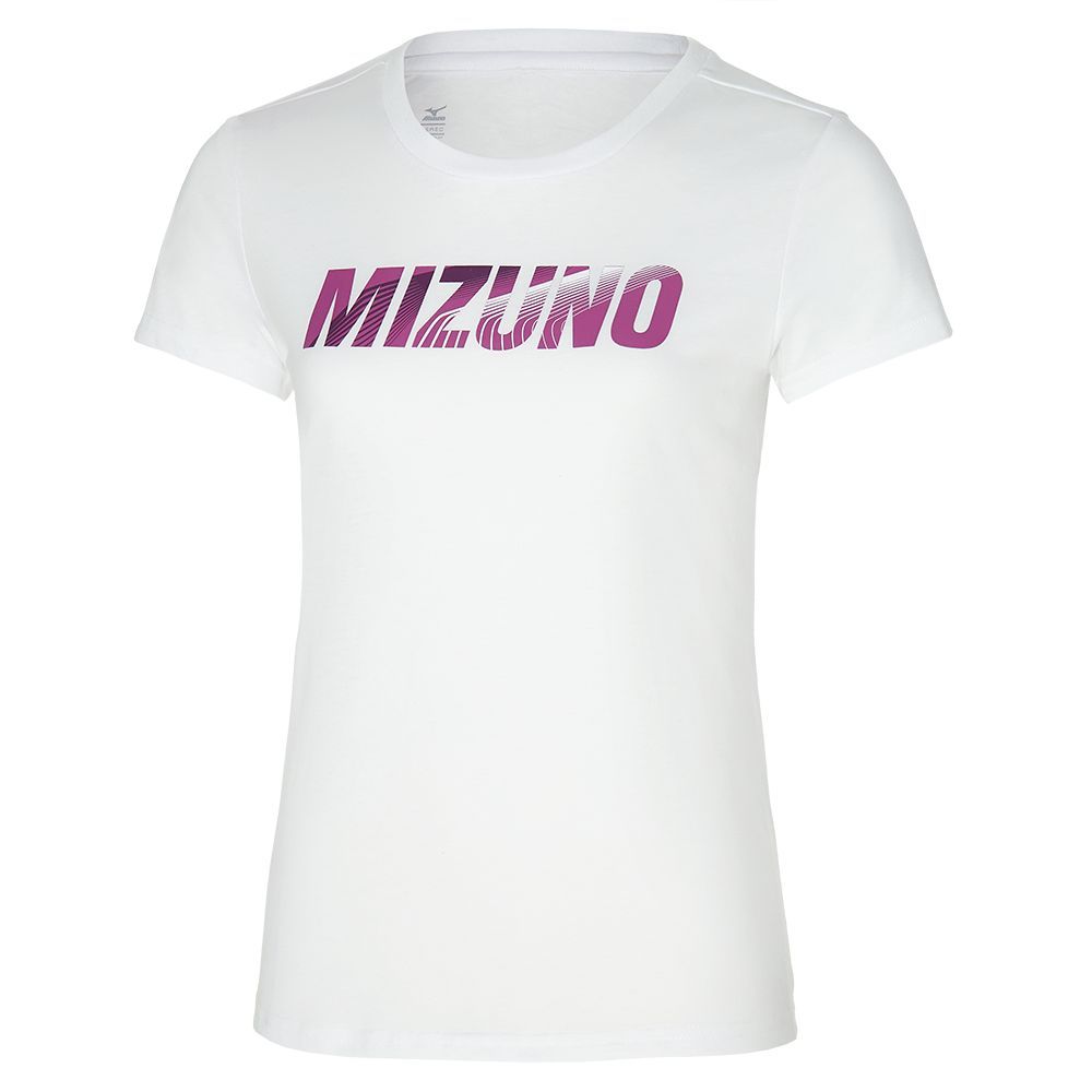 Topuri Mizuno Graphic Tee Dama Albi | FHPUOL981