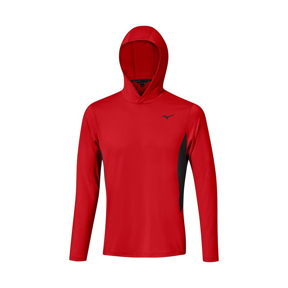 Topuri Mizuno G-style Hoodie Barbati Rosii | KMEZDN824