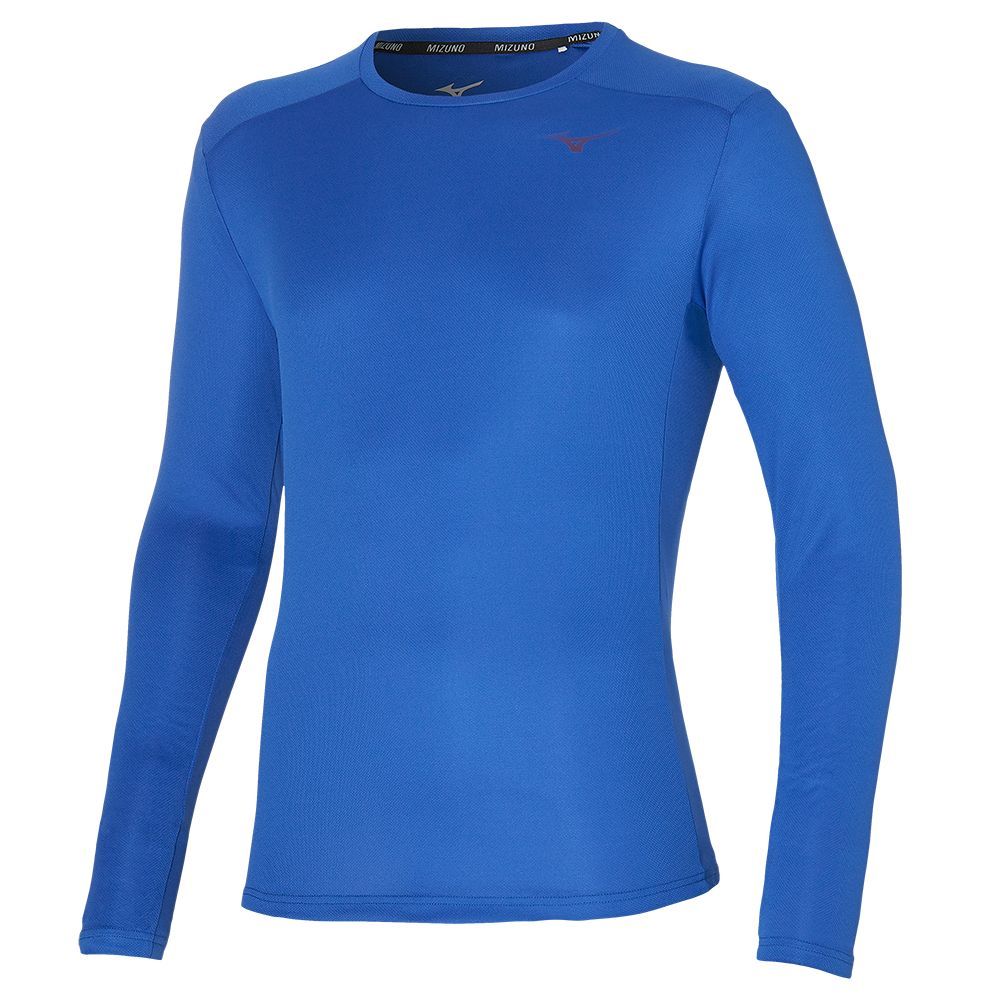 Topuri Mizuno Inifinity 88 Ls Tee Barbati Albastri | PCMDOS357