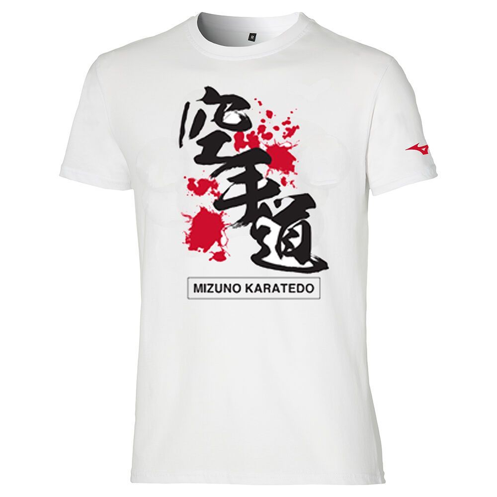 Topuri Mizuno Karate Tee Jr Dama Albi | FHVGIC198