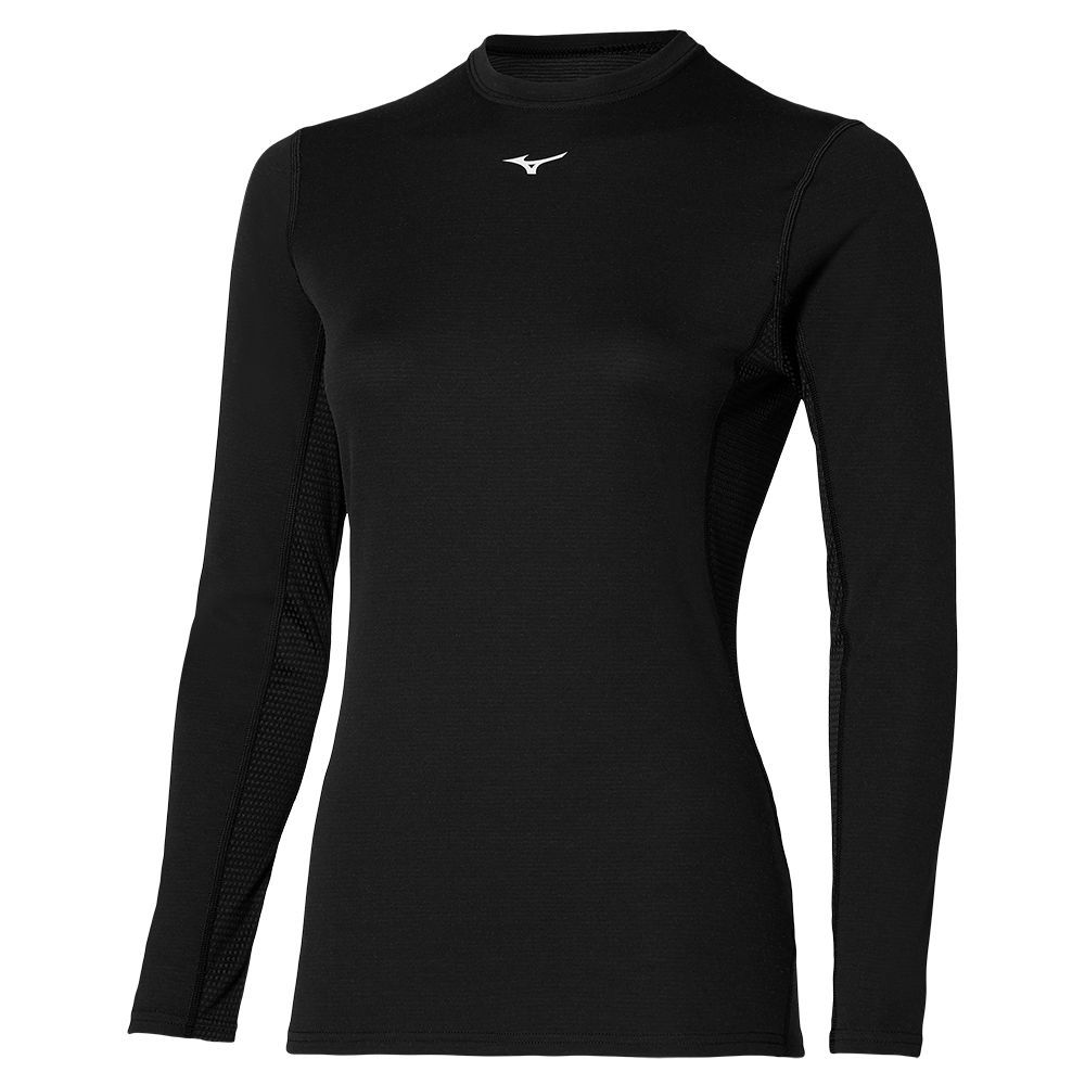 Topuri Mizuno Mid Weight Crew Dama Negrii | WXYDOZ396