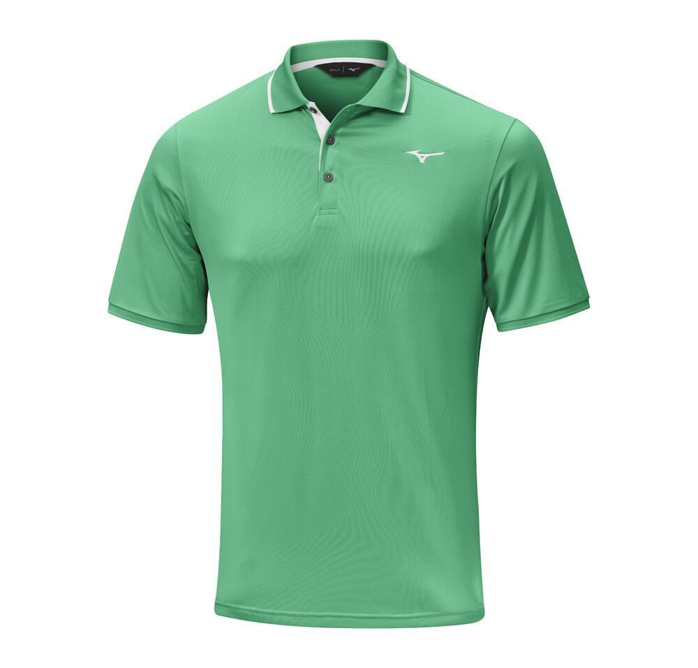Topuri Mizuno Move Tech Quick Dry Polo Plus Barbati Verzi | JEKLMD902
