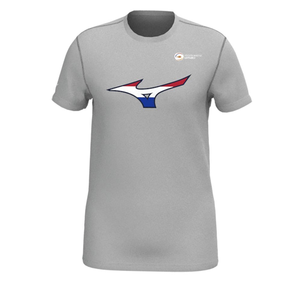 Topuri Mizuno Nevobo Nederland T-shirt Barbati Rosii | ZUPYAS096