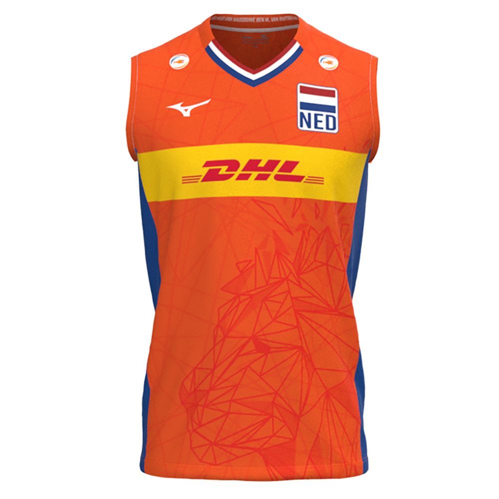 Topuri Mizuno Nevobo Voleyball Replica Shirt Junior Dama Portocalii | YIQBNP814