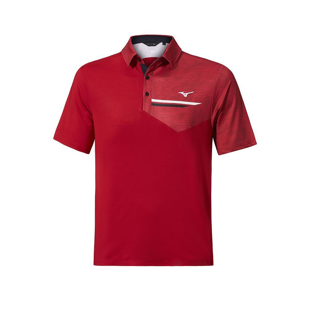 Topuri Mizuno Qd Hazard Bloc Polo Barbati Rosii | MUYLVQ538