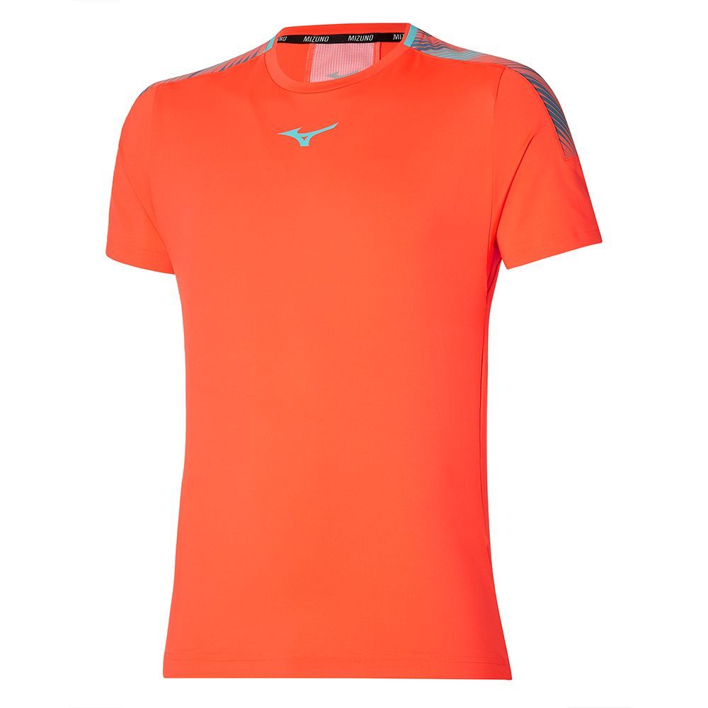 Topuri Mizuno Shadow Tee Barbati Gri Verzi | EUWNOD421