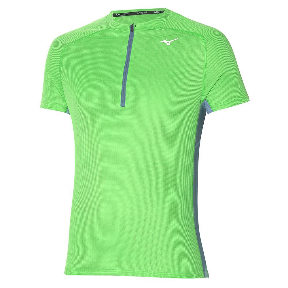 Topuri Mizuno Trail Dryaeroflow Hz Tee Barbati Negrii | MCPLZW029