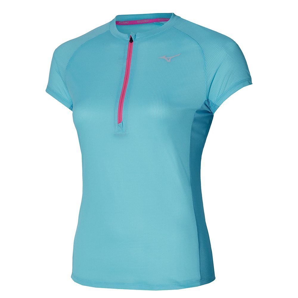 Topuri Mizuno Trail Dryaeroflow Hz Tee Dama Maro | ERPOTA845