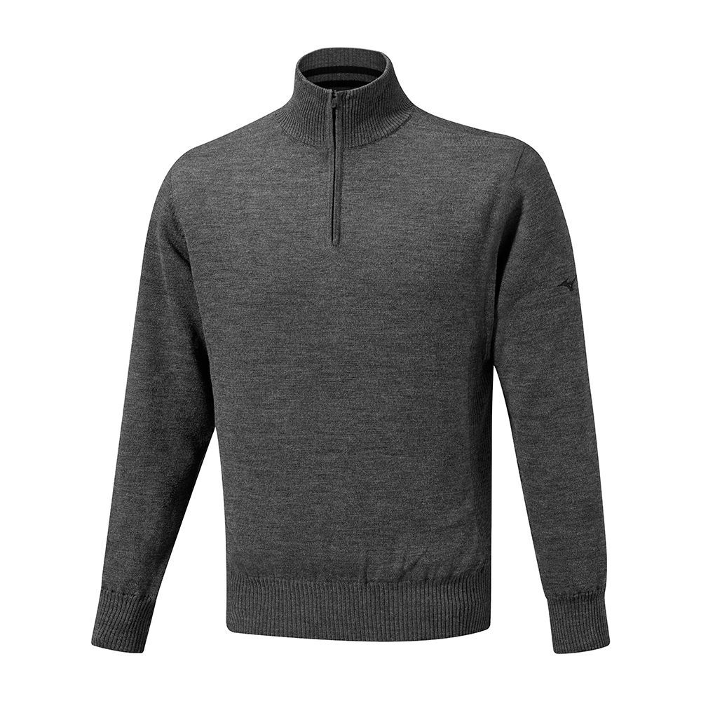 Topuri Mizuno Windproof Jumper Barbati Gri | WLNVBS147